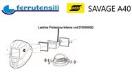 LASTRINA INTERNA ESAB SAVAGE A40 ESAB