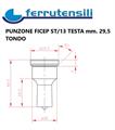 PUNZONE FICEP ST/13 TESTA 29,5 TONDO mm.