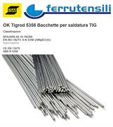 BARRETTE TIG ESAB OK TIGROD 5356 (AlMg5) 2,4X1000