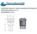 PUNZONE GEKA 8/31 ASOLA mm.
