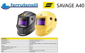 MASCHERA AUTOSCURANTE SAVAGE A40 9-13 GIALLA