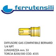 DIFFUSORE GAS BERNARD 4335