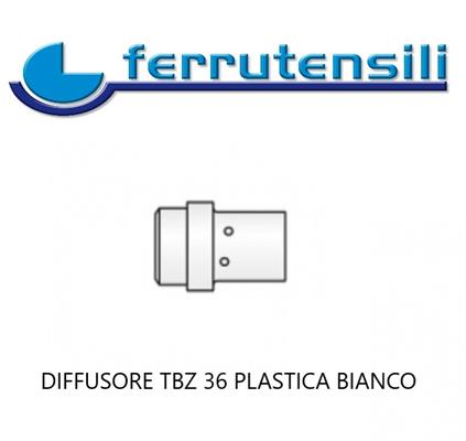 DIFFUSORE TBZ 36 BIANCO PLASTICA