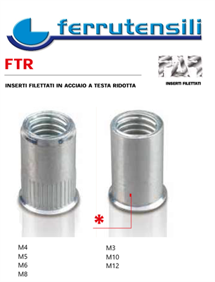M6 FTR/C INSERTI ACC FAR SF