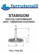 AL 8 LAGOS STABIGOM ZOCCOLO ANTIVIBRANTE D.80 M12
