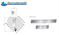 CONTRO-V- C45 60° R=0,8 H67 MAX T/M 80 L.415