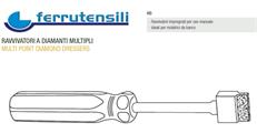 RAVVIVATORE DIAMANTATO MANUALE GRANA R