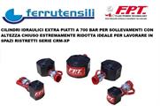 CILINDRO EXTRAPIATTO RIT.MOLLA CAP. 30 TON. CORSA 10MM. FPT
