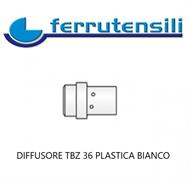 DIFFUSORE TBZ 36 BIANCO PLASTICA