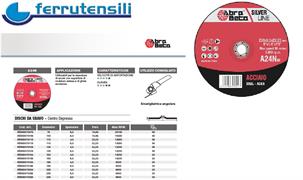 150X6,5 DISCO ABRA BETA SILVER A24N