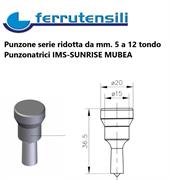 PUNZONE SUNRISE MUBEA IMS SERIE RIDOTTO TONDO mm.
