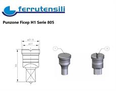 PUNZONE FICEP H1 H mm. 55 SR805 TONDO mm.