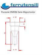 PUNZONE OMERA MAJOR JUNIOR ASOLA mm.
