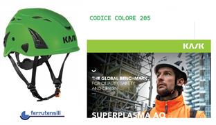 CASCO DI PROTEZIONE SUPERPLASMA AQ GREEN KASK
