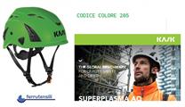 CASCO DI PROTEZIONE SUPERPLASMA AQ GREEN KASK