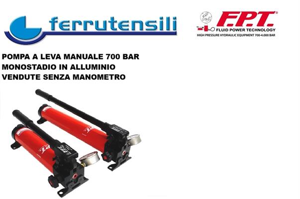 POMPA MANUALE LEVA MONOSTADIO F.P.T. PMSA-3