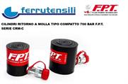 CIL.IDRAUL.COMPATTO RIT. MOLLA CAP.10 TON.CORSA 50 MM FPT