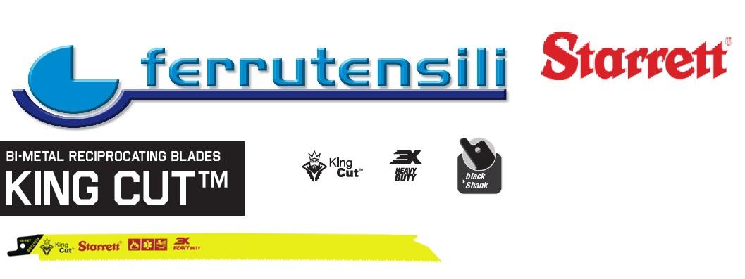 LAME KING CUT STARRETT BR121014-5 300X19X1,3-T10/14 CF.5PZ.