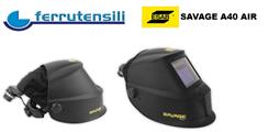 MASCHERA AUTOSCURANTE SAVAGE A40 AIR BLACK 9-13