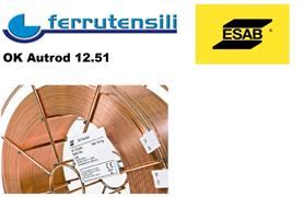 FILO ESAB OK AUTROD 12.51 DIAM. MM. 1,0 KG. 18