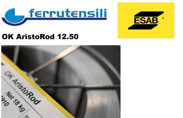 FILO ESAB OK ARISTOROD 12.50 DIAM. MM. 0,8 KG. 15