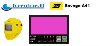 MASCHERA AUTOSCURANTE SAVAGE GIALLA A41 9-13