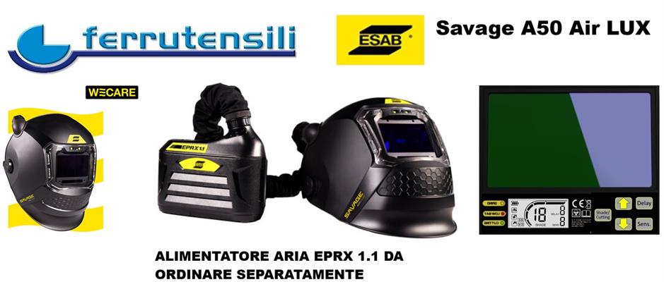 MASCHERA AUTOSCURANTE SAVAGE A50 LUX AIR 9-13