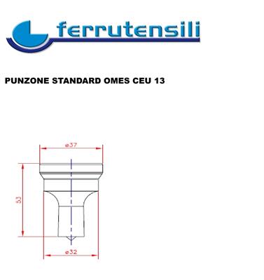 PUNZONE OMES SERIE 13 ASOLA mm.