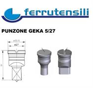 PUNZONE GEKA5/27 TONDO Ø mm.