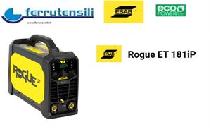 ROGUE TIG ESAB ET 181iP DC (monofase) COMPLETA DI TORCIA