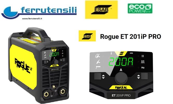 ROGUE ET 201iP PRO DC (monofase) COMPLETA DI TORCIA
