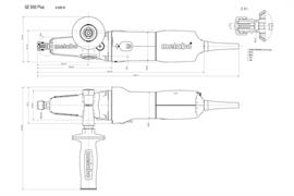 GE 950 G PLUS SMERIGLIATRICE DRITTA METABO