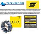 FILO ESAB PURUS 42 NON RAMATO DIAM. MM. 0,8 KG. 15