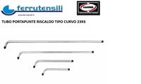 TUBO PORTAPUNTE INOX CURVO RISCALDO 2393-2F mm.710
