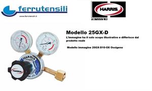 RIDUTTORE PRESSIONE BOMB.25GX PROPANO 25m3/h HARRIS