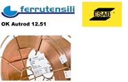 FILO ESAB OK AUTROD 12.51 DIAM. MM. 0,8 KG. 15