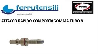 RACCORDO RAPIDO MASCHIO ATT. TUBO DA 8 HARRIS CPL8 GAS