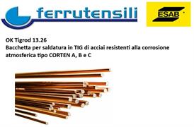 BARRETTE TIG ESAB ER 80S-G OK TIGROD 13.26 MM.1,6X1.000