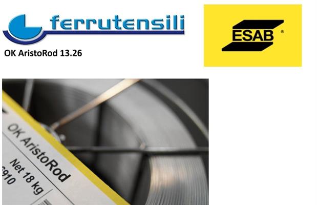 FILO ESAB OK ARISTOROD 13.26 Corten Ø MM. 1,0 KG. 18