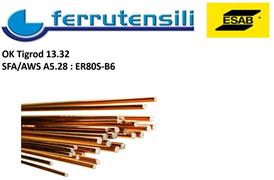 BARRETTE TIG ESAB ER ER80S-B6 OK TIGROD 13.32 MM.2,4X1.000