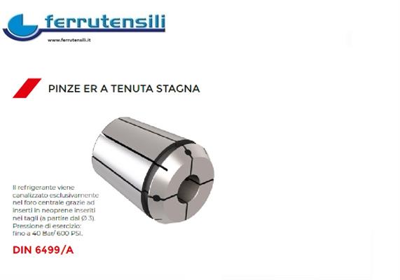 PINZA ER 32 TENUTA STAGNA Ø mm.