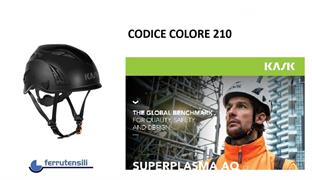 CASCO DI PROTEZIONE SUPERPLASMA AQ BLACK KASK